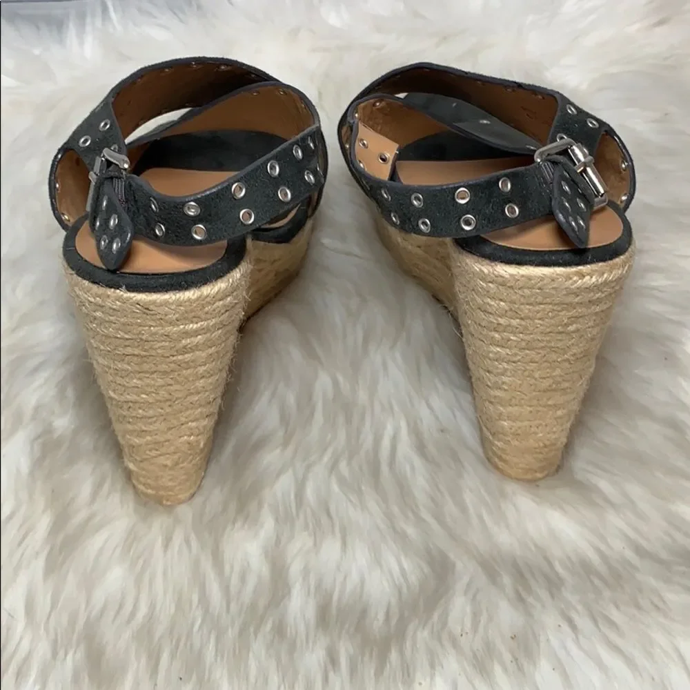Nordstrom‎ Report Caden Espadrille Wedges Sz 11